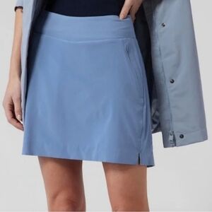 NWT Athleta Soho Skort Skirt Blue Size 16